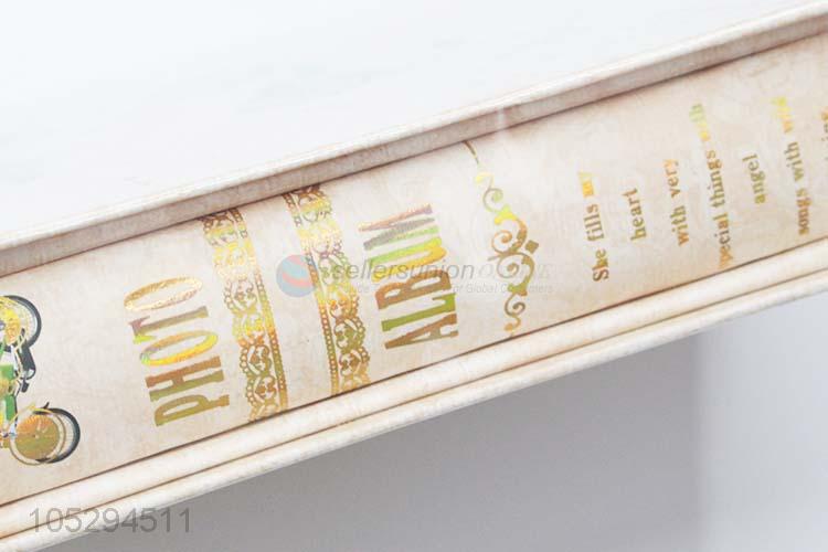 Fashion Style Color Printing Hardcover Personal Albums Family Photo Album with Paste Inside Pages