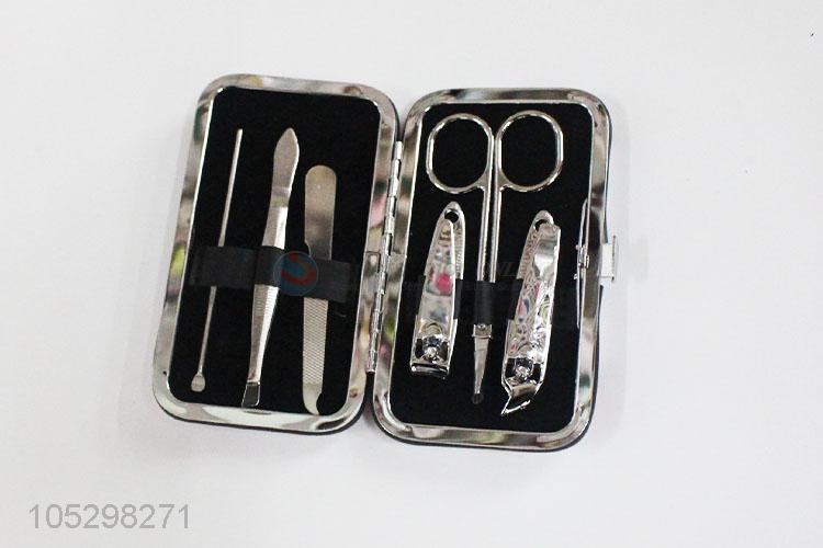 Recent design nail clipper kit predicure scissor earpick nail care set