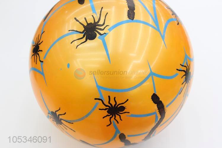 Popular Promotion Pvc Spider Pattern Beach Toy Balls for Kids