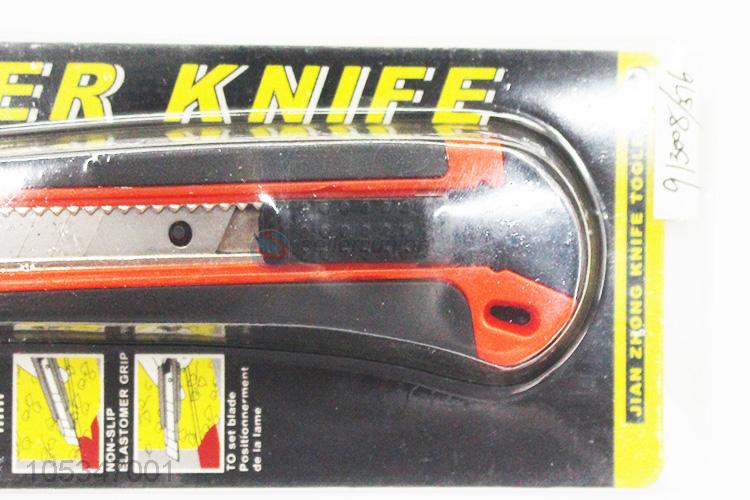 Wholesale Positive Blade Retractable Utility Knife Cutter Knife