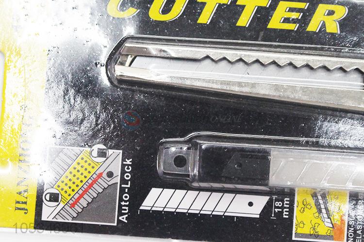 Factory Price Retractable Utility Knife With Spare Blades Set