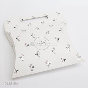 Factory Excellent Reusable Cartoon Bird Pattern Hand Carry Gift Box