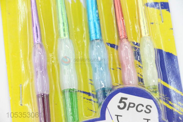 Best Selling 5pcs Watercolor Oil Painting Artists Brushes