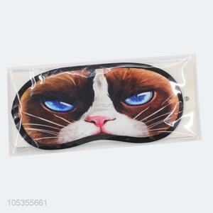 Hot selling cat printed eye mask sleeing eye patch