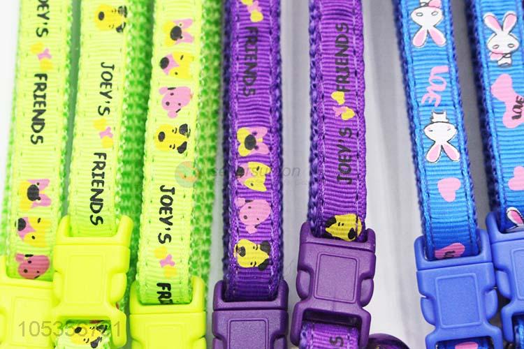 Fashion Design 1cm Applique Pet Collar