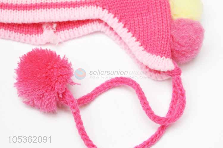 Wholesale Price Cute Thick Warm Children Hat