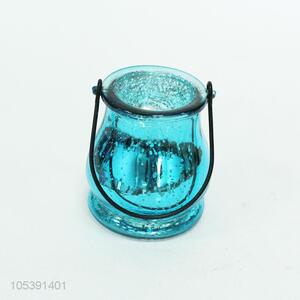 Cheap delicate home decor portable glass bottle