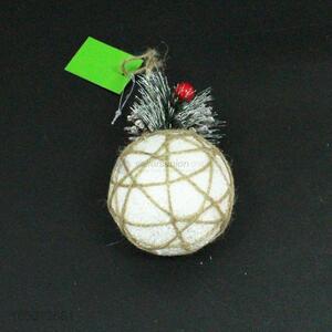Popular cheap foam ball pendant for Christmas