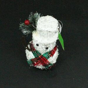 Promotional foam snowman pendant for Christmas