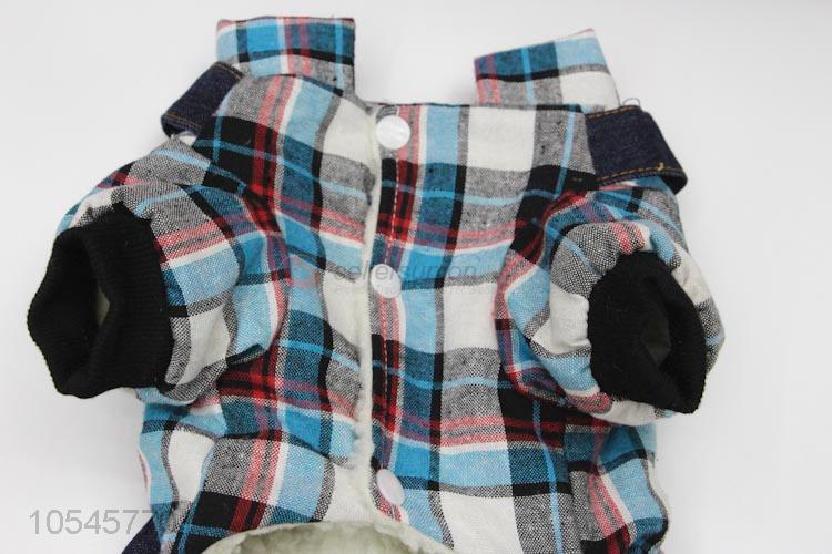 Best Selling Dog Add Wool Jumpsuit Fashion Pet Clothes