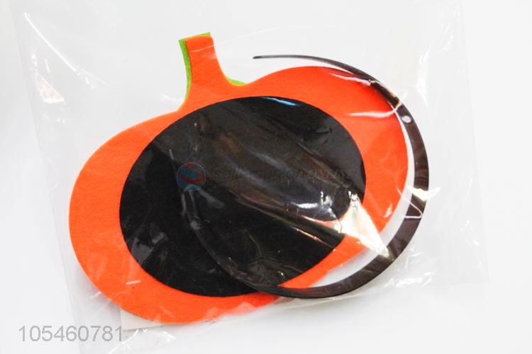 Competitive price Halloween supplies pumpkin hair clasp