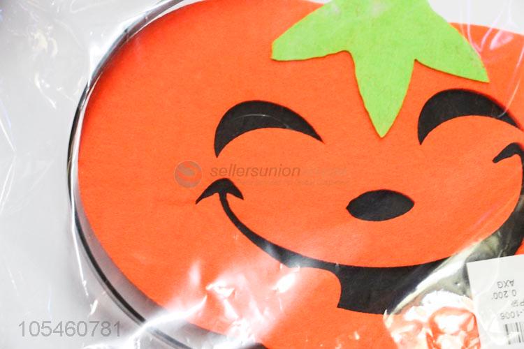 Competitive price Halloween supplies pumpkin hair clasp