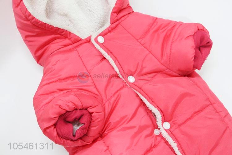 Suitable Price Winter Autumn Pet Apparel Pink Pet Dog Cloth