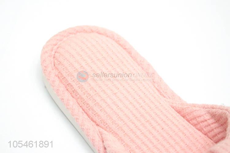 Factory Wholesale Women Home Slippers Indoor Soft Shoe