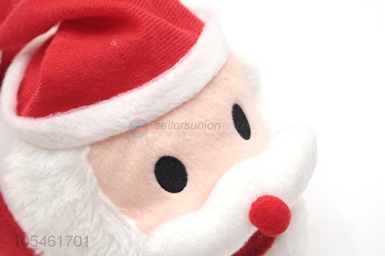 Good Factory Price Cartoon Santa Claus  Winter Warm Home Slippers
