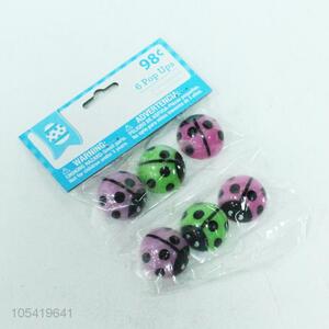 Factory Wholesale 6PC TPR Ladybug Toy