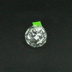 Cheap wholesale Christmas decor glass ball pendant