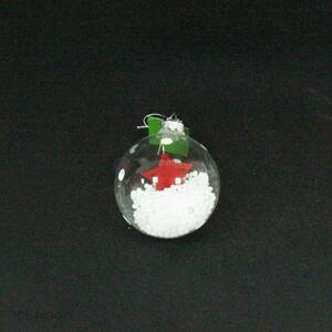 Cheap high quality glass ball pendant for Christmas