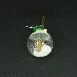 Popular design glass ball pendant for Christmas