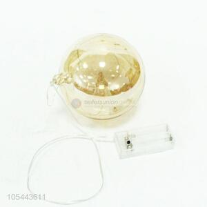 Christmas glass ball pendant with led light