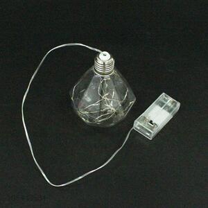 Fashion clear glass subuliform pendant with led light