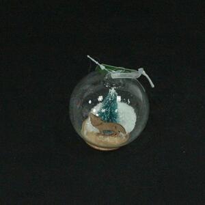 Competitive price Christmas hanging decoration glass ball ornament