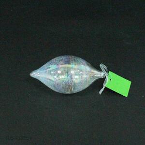 Low price Christmas hanging decoration glass ornament