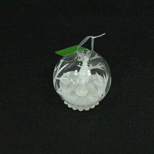 Best quality Christmas hanging decoration glass ball ornament