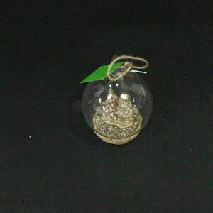 New products Christmas decor glass ball pendant