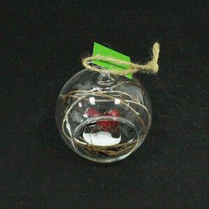 Top sale Christmas decor glass ball pendant