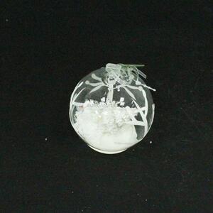 Factory customized Christmas decor glass ball pendant