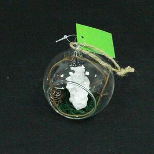 New style custom Christmas decor glass ball pendant