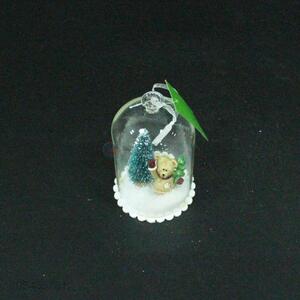 Competitive price Christmas decor glass pendant