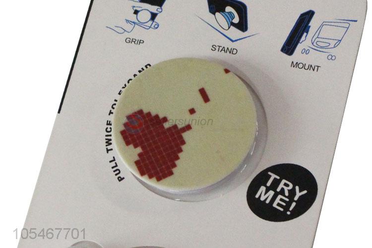 Heart Pattern Holder Custom Pop Phone Socket Cellphone Airbag Bracket