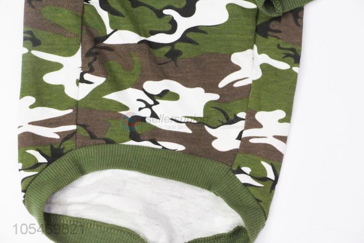 New Design Camouflage Color Hoodie Best Pet Clothes
