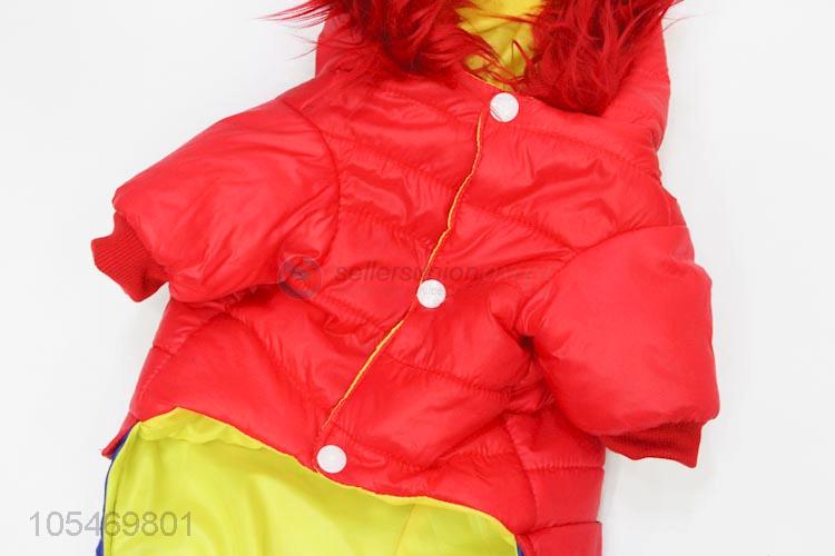 Wholesale Dog Hoodie Thickening Cotton-Padded Pet Clothes