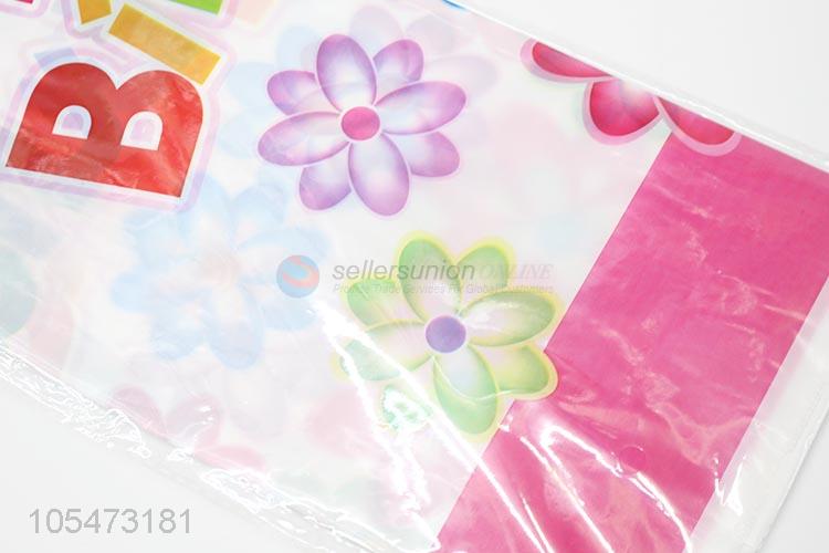 Superior quality birthday party cover custom printign party table cloth