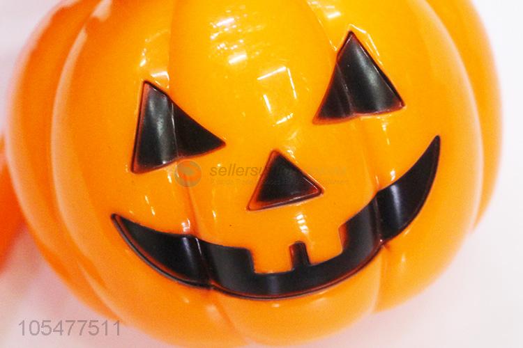 Bottom price Halloween led flashing sound pumkin lantern