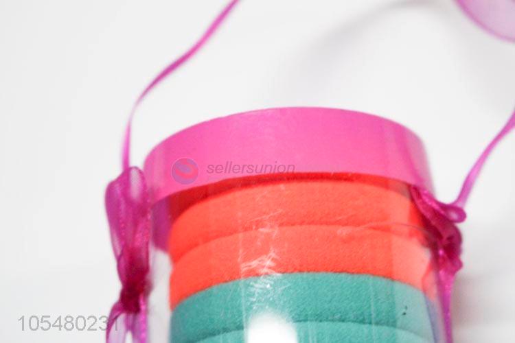 Factory Export Colored Hair-Elastics Ponytail Holder