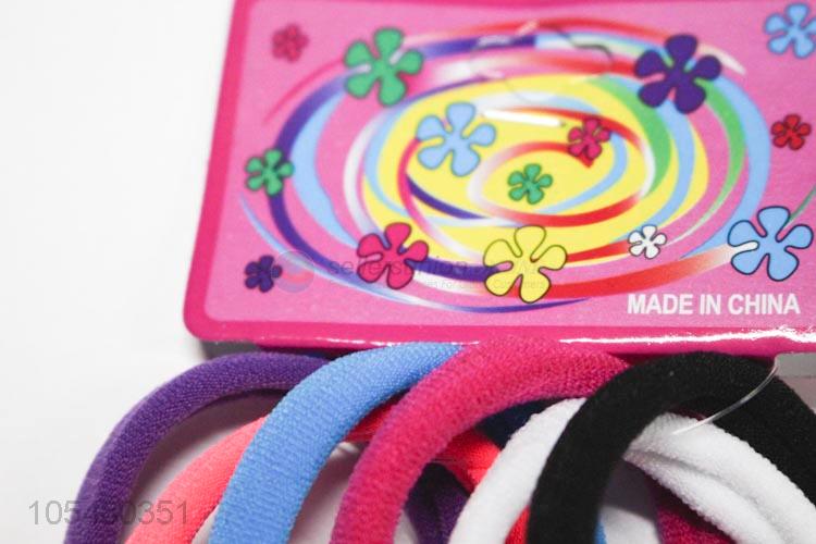 Promotional Gift Colorful Hair Accessories Rubber Headbands