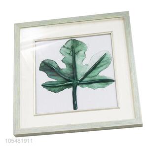 Top Sale Green Leaves Still Life Hanging Painting