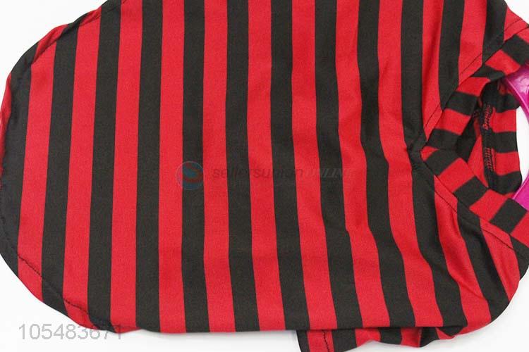 Promotional black and white stripes pet supplies dog thin coat
