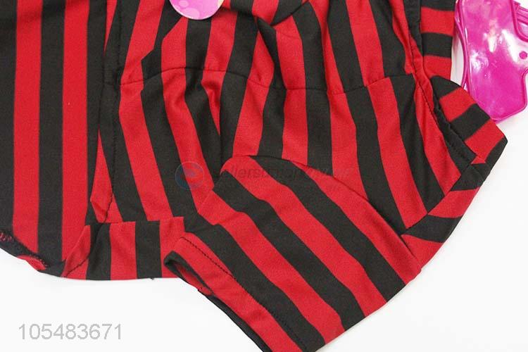 Promotional black and white stripes pet supplies dog thin coat