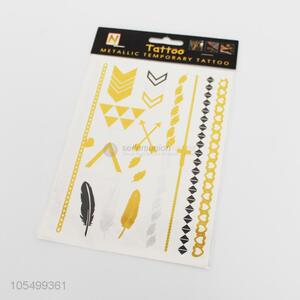 Newest Gold Blocking Tattoo Sticker Temporary Tattoos