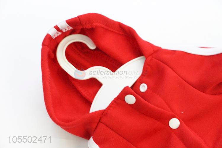 Factory Price Red Hooded Pet Sports Apparel