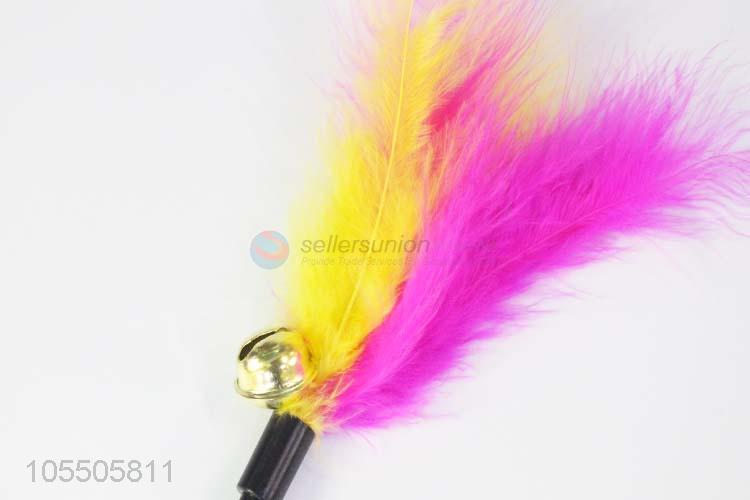 New Useful Pet Cat Plastic Feather Toys