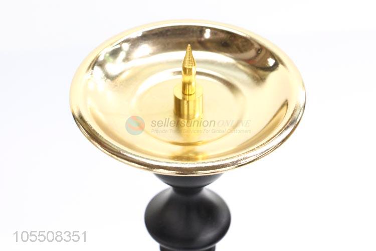 Made in China good quality userful golden metal candlestick