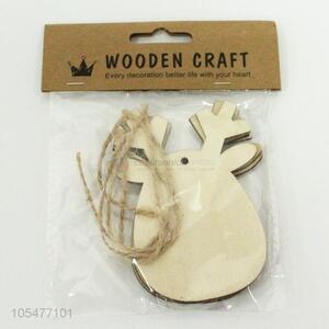 Creative 4 Pieces Wooden Christmas Craft Ornament