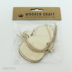 Good Sale 4 Pieces Wooden Craft Christmas Ornament