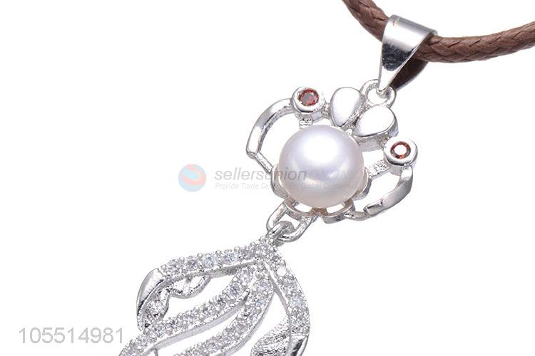 New Products Goldfish Shape Diamond Necklace Pendant Fashion Accessories